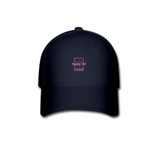 Load image into Gallery viewer, Psalm 139 (Pink) Baseball Cap - navy
