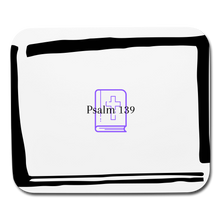 Load image into Gallery viewer, Psalm 139 (Purple) Mouse pad Horizontal - white
