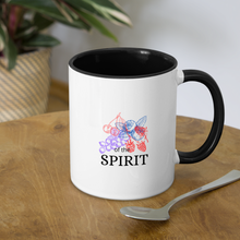 Load image into Gallery viewer, Fruit of the Spirit Contrast Coffee Mug - white/black
