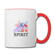 Load image into Gallery viewer, Fruit of the Spirit Contrast Coffee Mug - white/red
