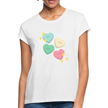 Load image into Gallery viewer, Heart of God Women&#39;s Relaxed Fit T-Shirt - white
