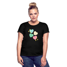 Load image into Gallery viewer, Heart of God Women&#39;s Relaxed Fit T-Shirt - black
