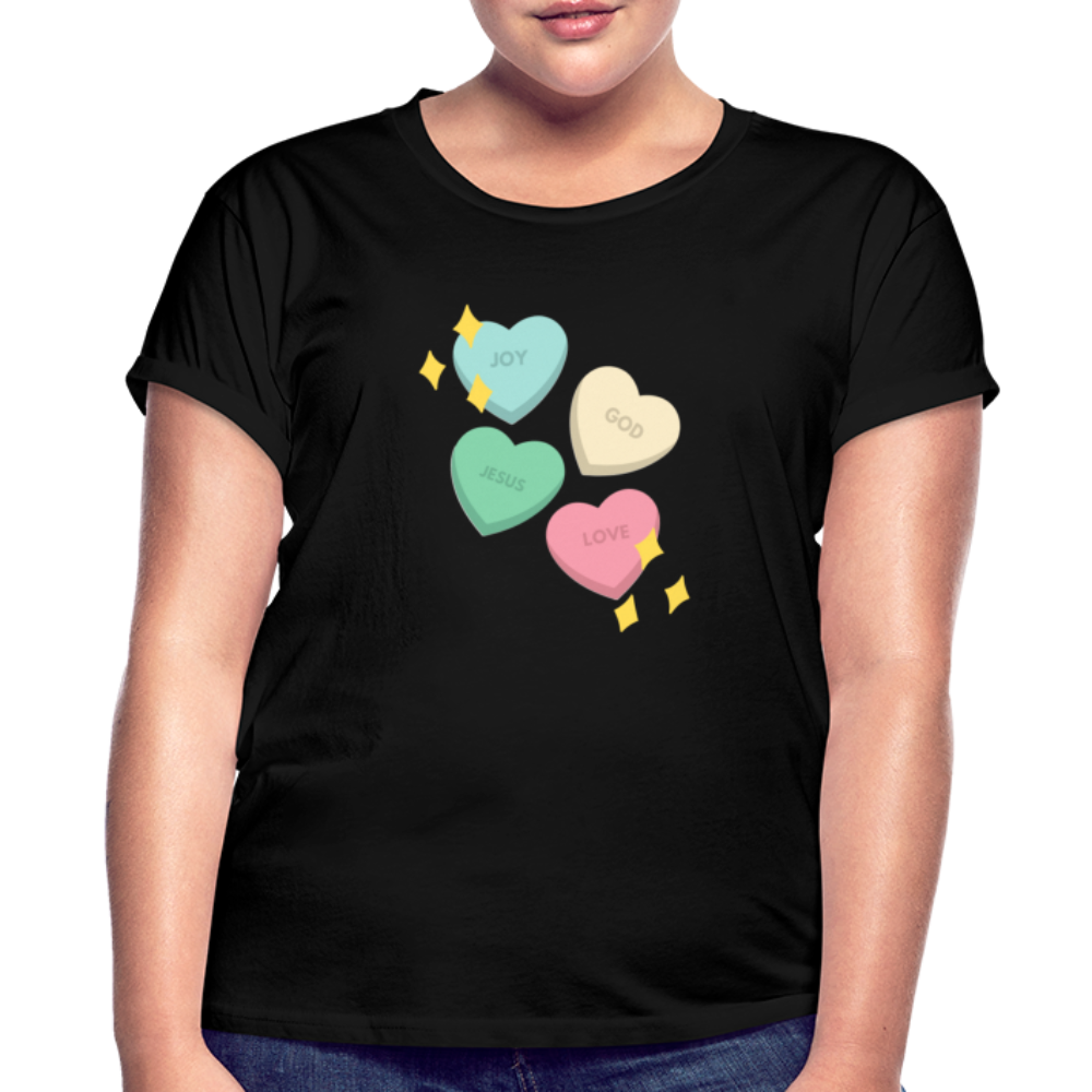 Heart of God Women's Relaxed Fit T-Shirt - black