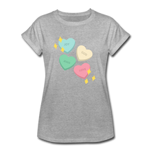 Load image into Gallery viewer, Heart of God Women&#39;s Relaxed Fit T-Shirt - heather gray
