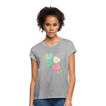 Load image into Gallery viewer, Heart of God Women&#39;s Relaxed Fit T-Shirt - heather gray
