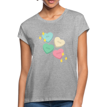 Load image into Gallery viewer, Heart of God Women&#39;s Relaxed Fit T-Shirt - heather gray
