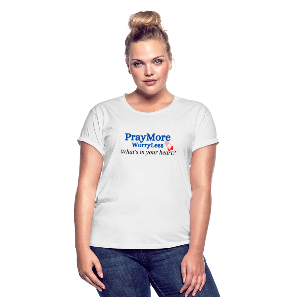 What's In Your Heart? Women's Relaxed Fit T-Shirt - white