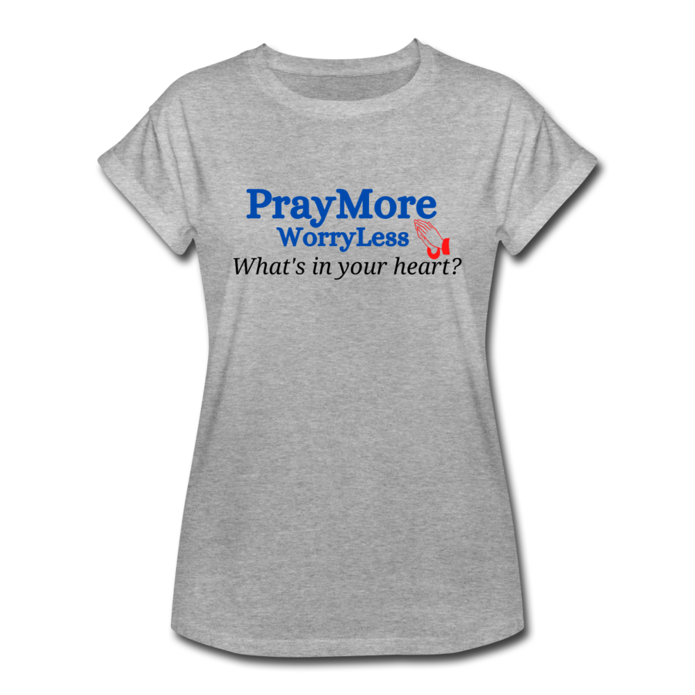 What's In Your Heart? Women's Relaxed Fit T-Shirt - heather gray