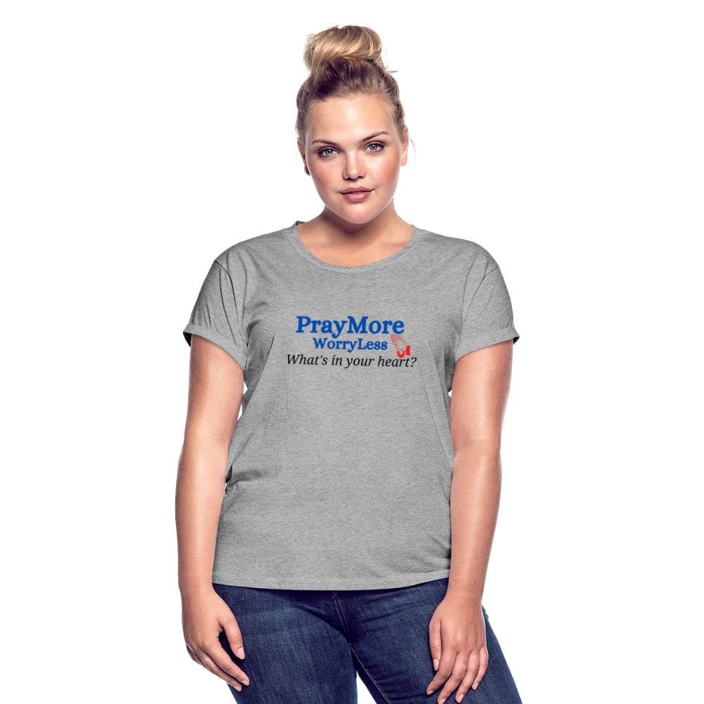 What's In Your Heart? Women's Relaxed Fit T-Shirt - heather gray