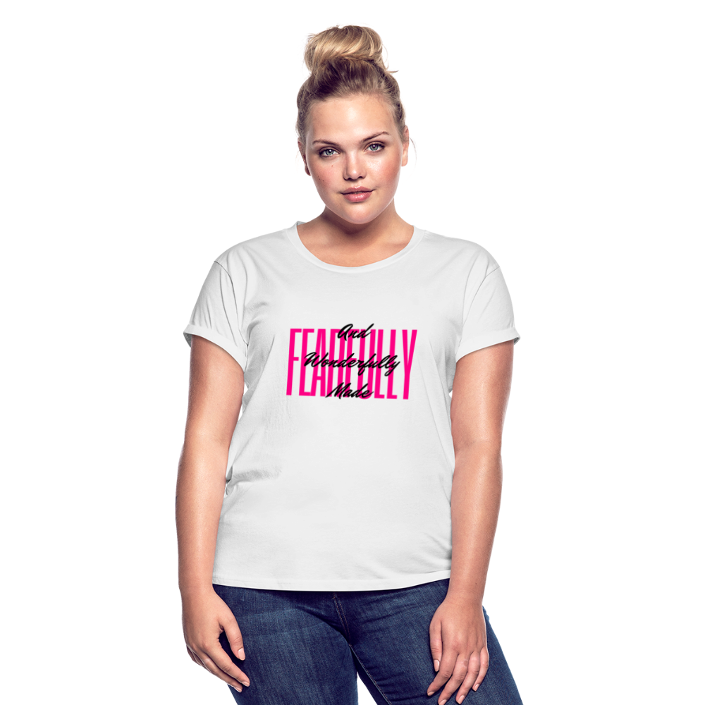 Wonderfully Made Women's Relaxed Fit T-Shirt - white