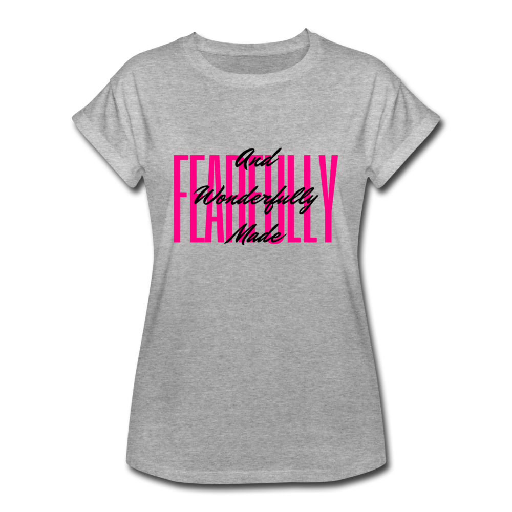 Wonderfully Made Women's Relaxed Fit T-Shirt - heather gray