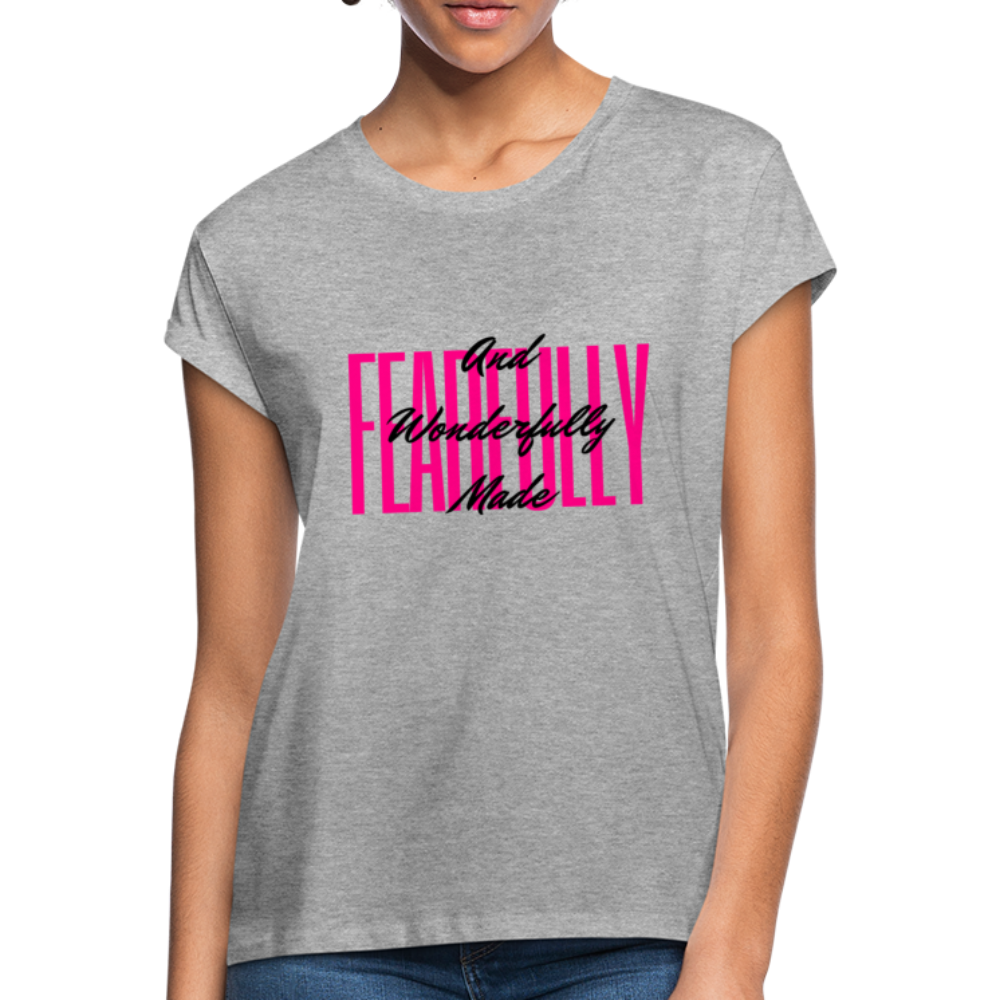 Wonderfully Made Women's Relaxed Fit T-Shirt - heather gray