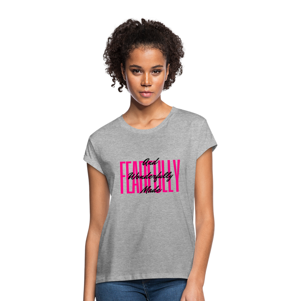 Wonderfully Made Women's Relaxed Fit T-Shirt - heather gray