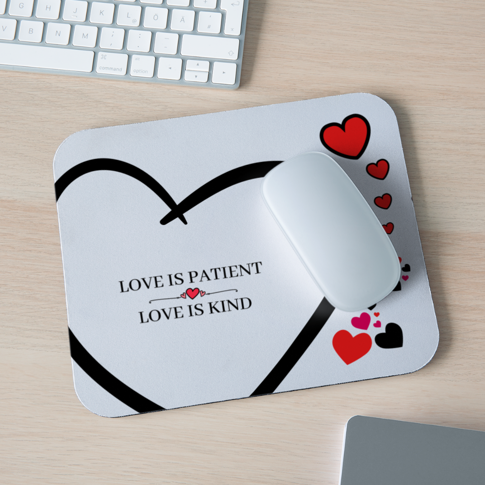Love is... Mouse pad Horizontal - white