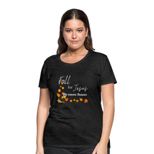 Load image into Gallery viewer, Fall For Jesus Women’s Premium T-Shirt - charcoal gray
