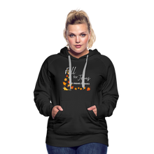 Load image into Gallery viewer, Fall For Jesus Women’s Premium Hoodie - black
