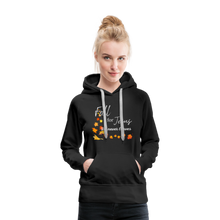 Load image into Gallery viewer, Fall For Jesus Women’s Premium Hoodie - black
