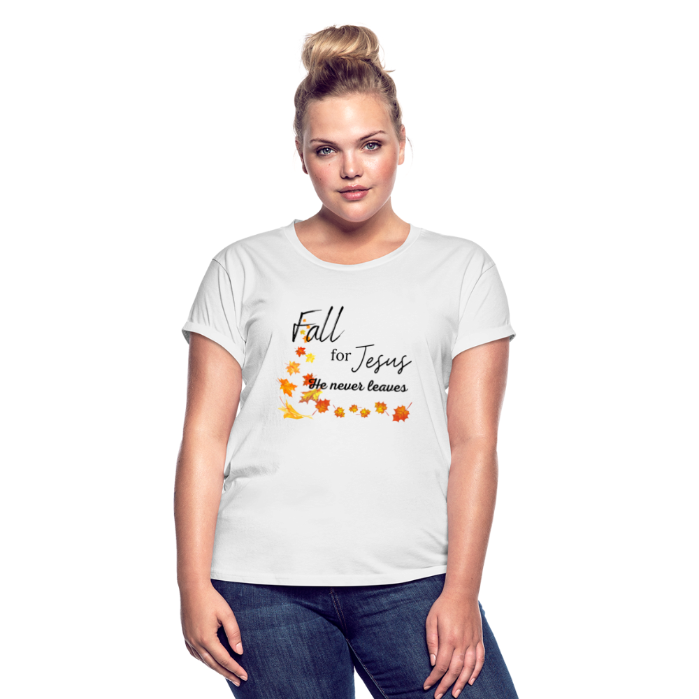 Fall For Jesus Women's Relaxed Fit T-Shirt - white