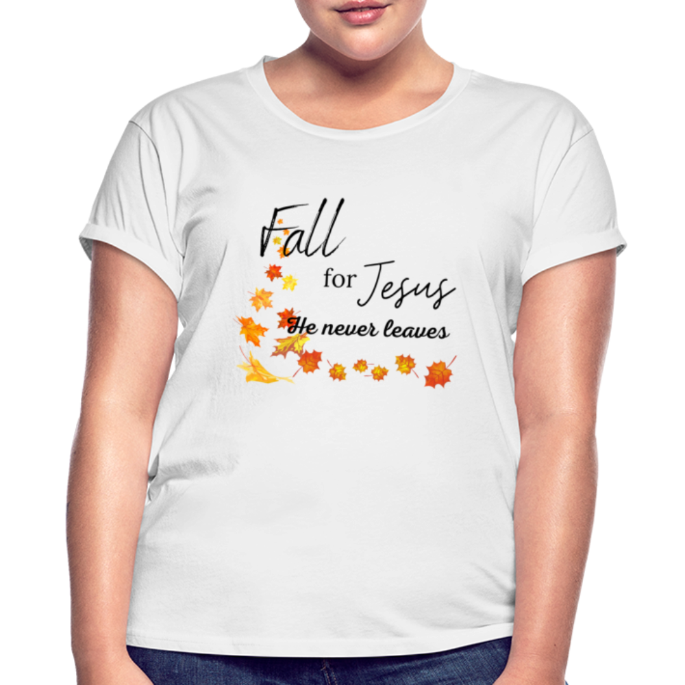 Fall For Jesus Women's Relaxed Fit T-Shirt - white