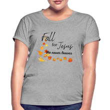 Load image into Gallery viewer, Fall For Jesus Women&#39;s Relaxed Fit T-Shirt - heather gray
