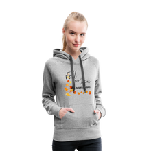 Load image into Gallery viewer, Fall For Jesus Women’s Premium Hoodie - heather gray
