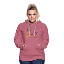 Load image into Gallery viewer, Fall For Jesus Women’s Premium Hoodie - mauve
