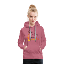 Load image into Gallery viewer, Fall For Jesus Women’s Premium Hoodie - mauve
