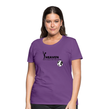 Load image into Gallery viewer, Heaven, Don&#39;t Miss It... Women’s Premium T-Shirt - purple
