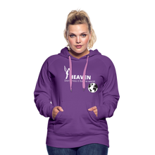 Load image into Gallery viewer, Heaven, Don&#39;t Miss It... Women’s Premium Hoodie - purple
