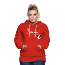 Load image into Gallery viewer, Heaven, Don&#39;t Miss It... Women’s Premium Hoodie - red
