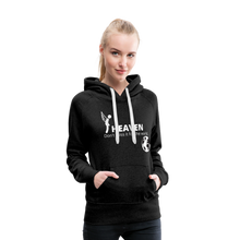 Load image into Gallery viewer, Heaven, Don&#39;t Miss It... Women’s Premium Hoodie - charcoal gray
