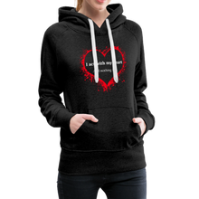 Load image into Gallery viewer, Act With Heart Women’s Premium Hoodie - charcoal gray
